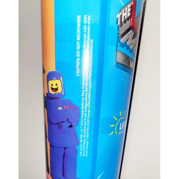 Legoland The Lego Movie World Souvenir Cup 2020 Refillable Whirley Drinks NEW - Picture 9 of 13